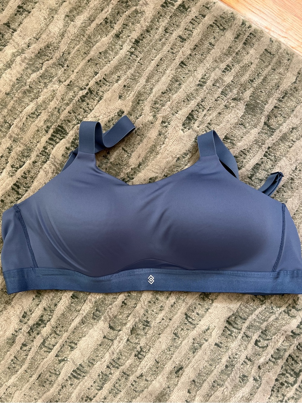ThirdLove Navy Wireless Seamless Sports Bra